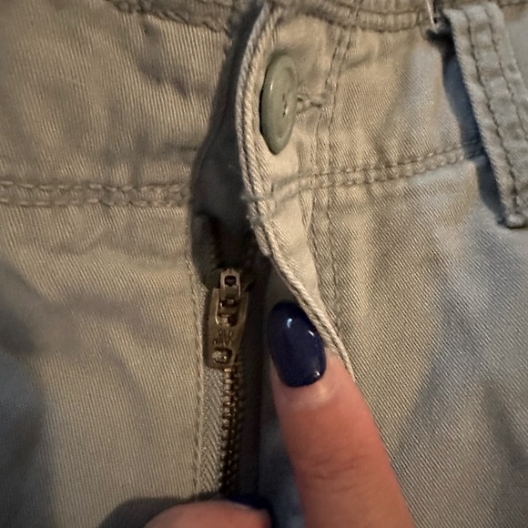 Old Navy Light Blue Flat Front Shorts - Picture 3 of 5